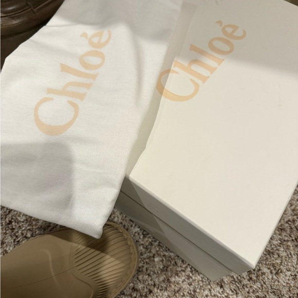 Women's Tan Ankle Boots - Picture 4 of 5